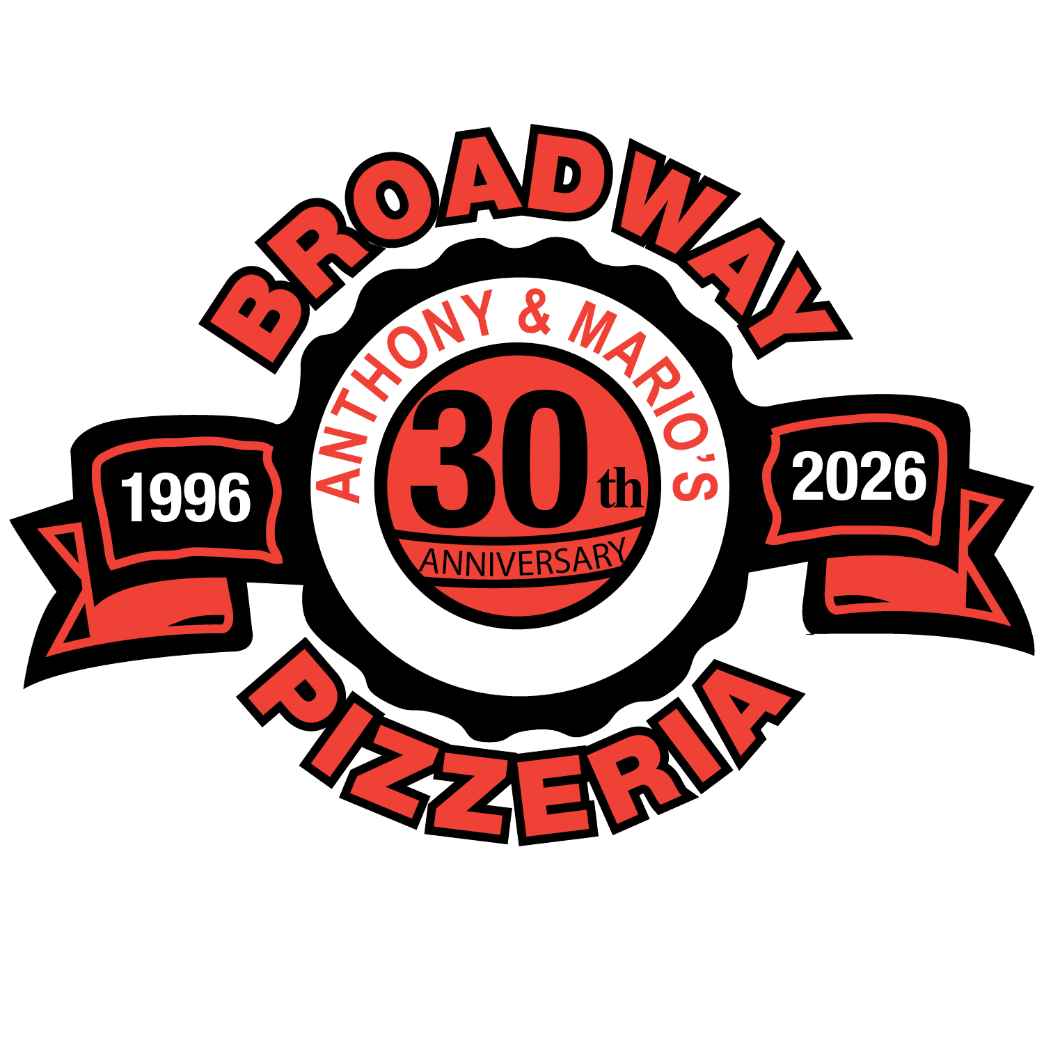 Broadway Pizzeria logo